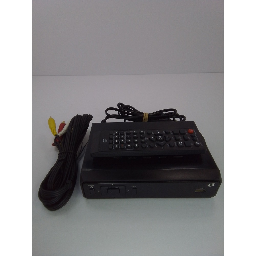 GPX TVTR149B Digital TV Tuner Recorder Converter Box w/ Remote HDMI Tested
